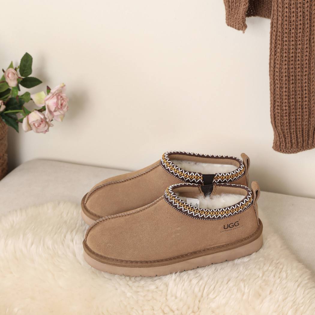 AUSTRALIAN SHEPHERD® UGG Slippers Sheepskin Wool Ankle Tazzy Valen AS 2056