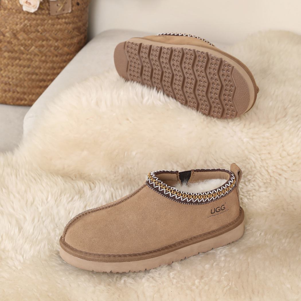 AUSTRALIAN SHEPHERD® UGG Slippers Sheepskin Wool Ankle Tazzy Valen AS 2056