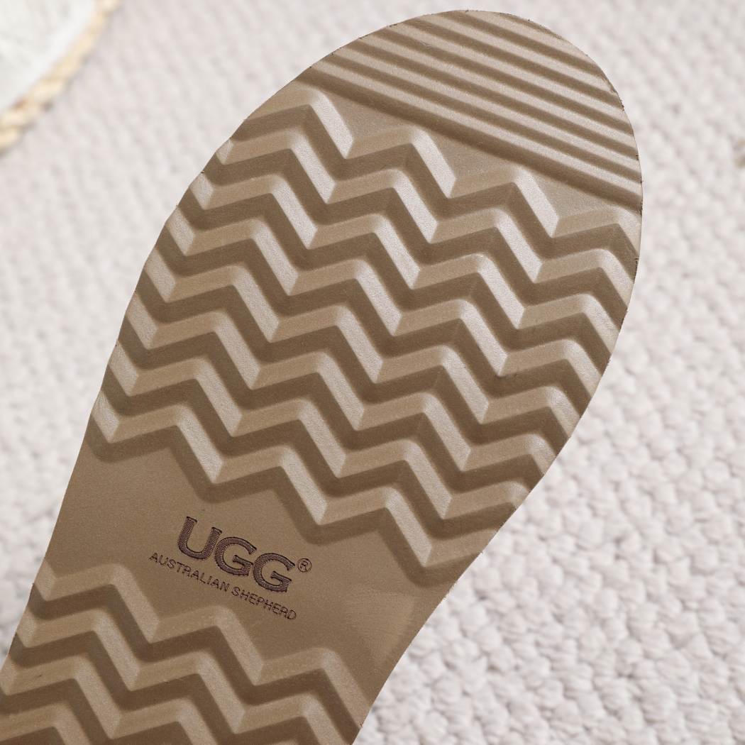 AUSTRALIAN SHEPHERD® UGG Slippers Sheepskin Wool Ankle Platform Tazzy Hippie AS 2062