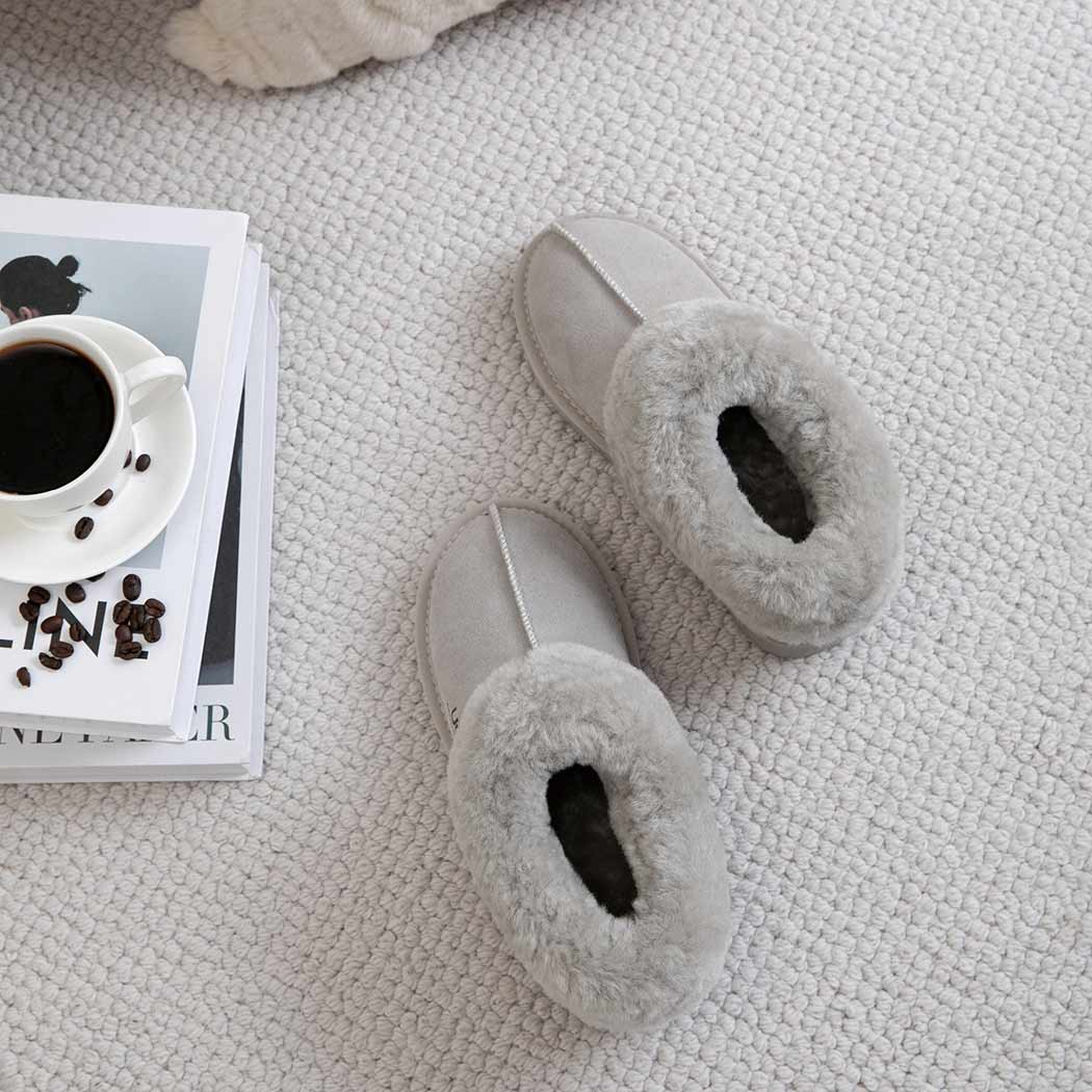 AUSTRALIAN SHEPHERD® UGG Slippers Sheepskin Wool Ankle Homey Special AS 2079