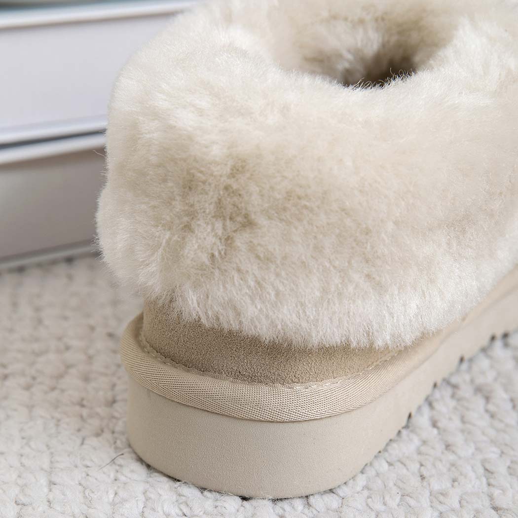AUSTRALIAN SHEPHERD® UGG Slippers Sheepskin Wool Ankle Homey Special AS 2079