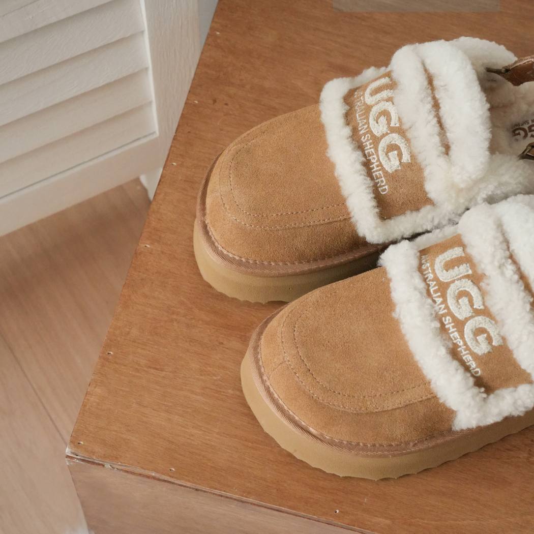 AUSTRALIAN SHEPHERD® UGG Slippers Women Removable Strap Slingback Platform Rilee AS 2090