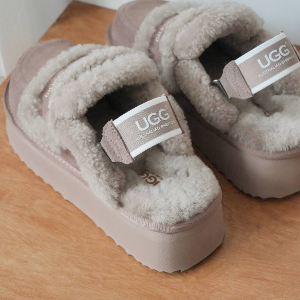 AUSTRALIAN SHEPHERD® UGG Slippers Women Removable Strap Slingback Platform Rilee AS 2090