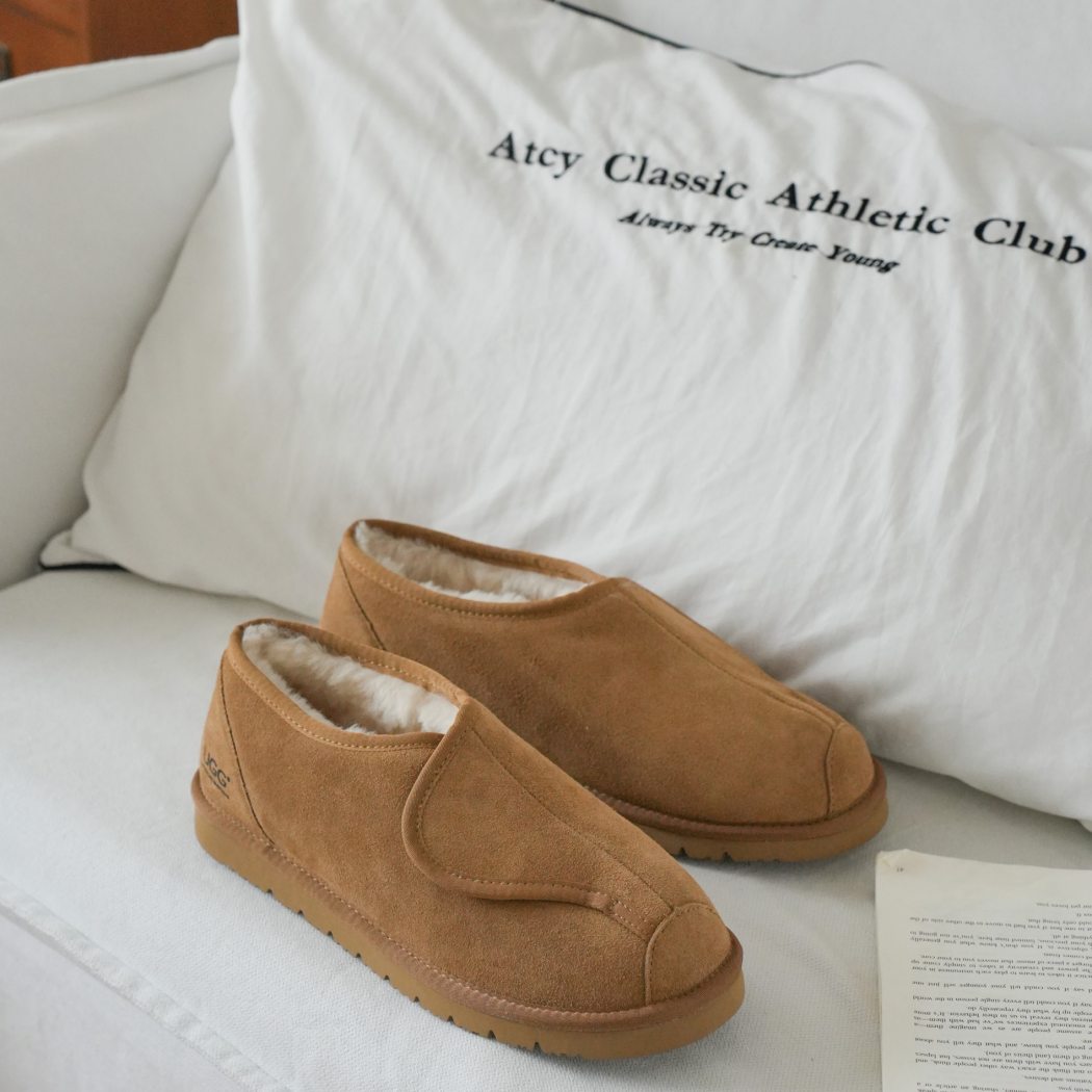 AUSTRALIAN SHEPHERD® UGG Slippers Sheepskin Wool Adjustable Tristen AS 2095