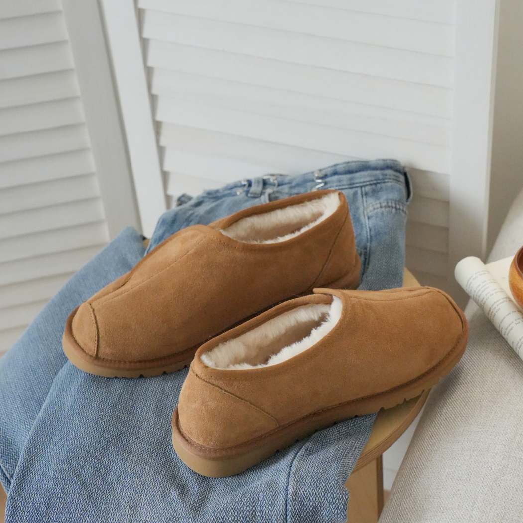 AUSTRALIAN SHEPHERD® UGG Slippers Sheepskin Wool Adjustable Tristen AS 2095