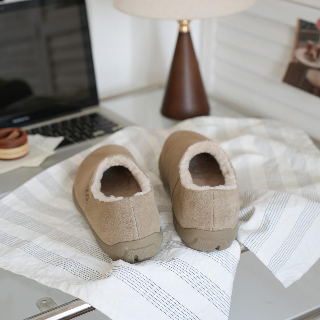 AUSTRALIAN SHEPHERD® Brett Sheepskin Wool Ankle Clog Slippers AS 2100