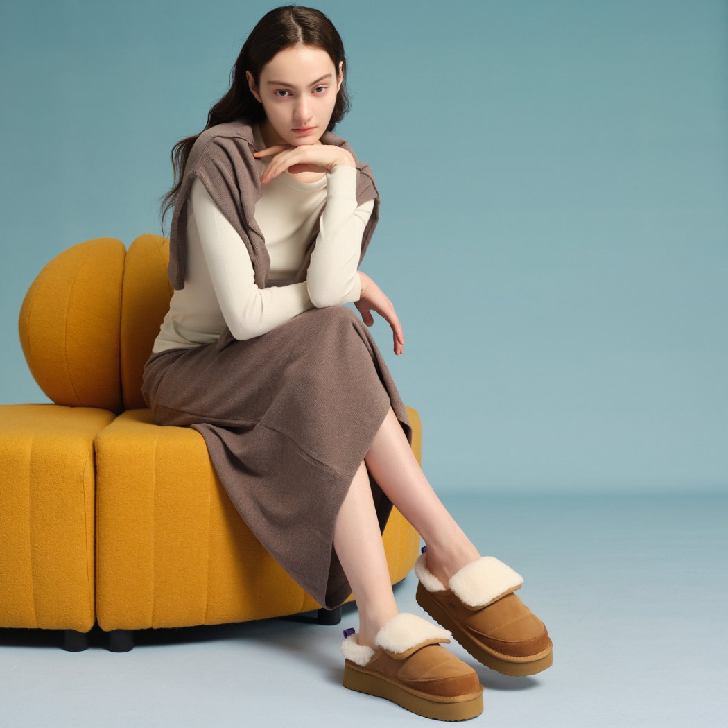 Australian Shepherd® Theia Platform UGG Slippers AS 2109