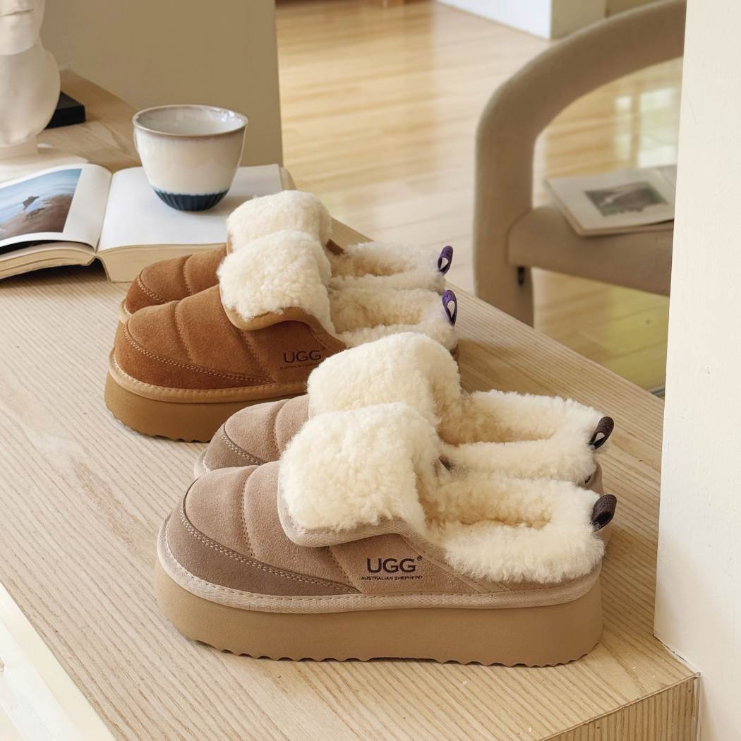 Australian Shepherd® Theia Platform UGG Slippers AS 2109