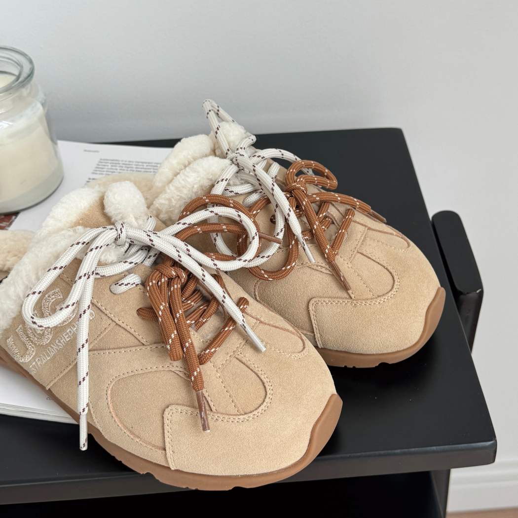 AUSTRALIAN SHEPHERD® Keano Sheepskin Wool Lace-Up Sneaker AS 2146