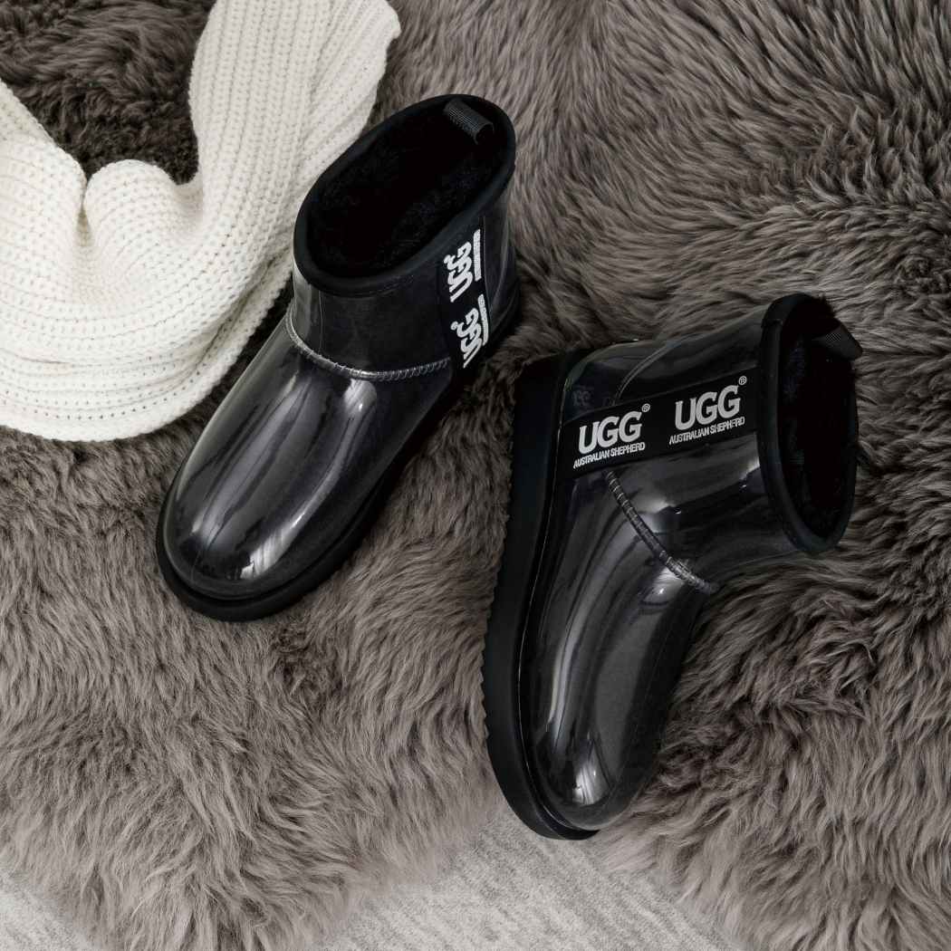 AUSTRALIAN SHEPHERD® UGG Boots Women Clear Waterproof Shearling Coated Classic AS 3031