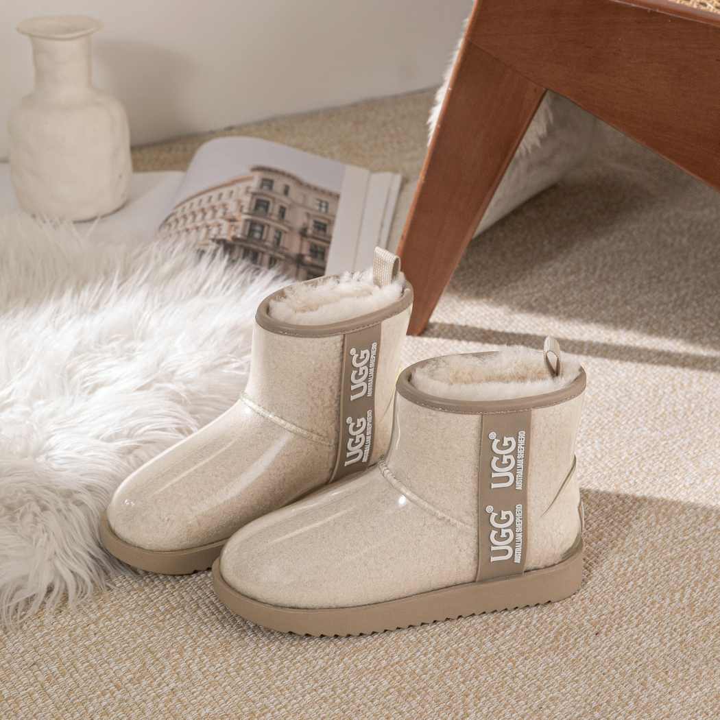 AUSTRALIAN SHEPHERD® UGG Boots Women Clear Waterproof Shearling Coated Classic AS 3031