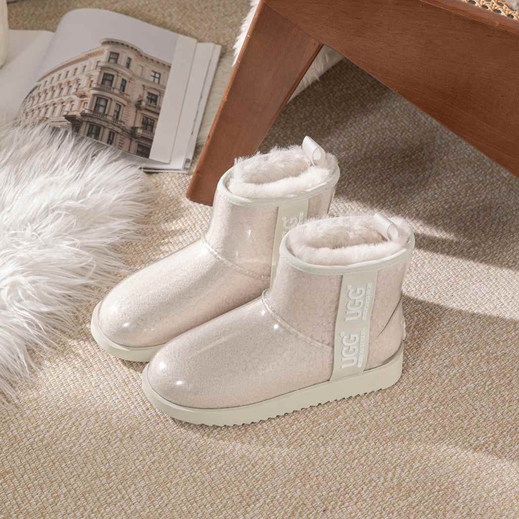 AUSTRALIAN SHEPHERD® UGG Boots Women Clear Waterproof Shearling Coated Classic AS 3031