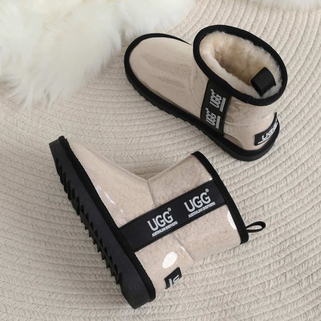 AUSTRALIAN SHEPHERD® UGG Boots Kids Clear Waterproof Shearling Coated Classic AS 3032K