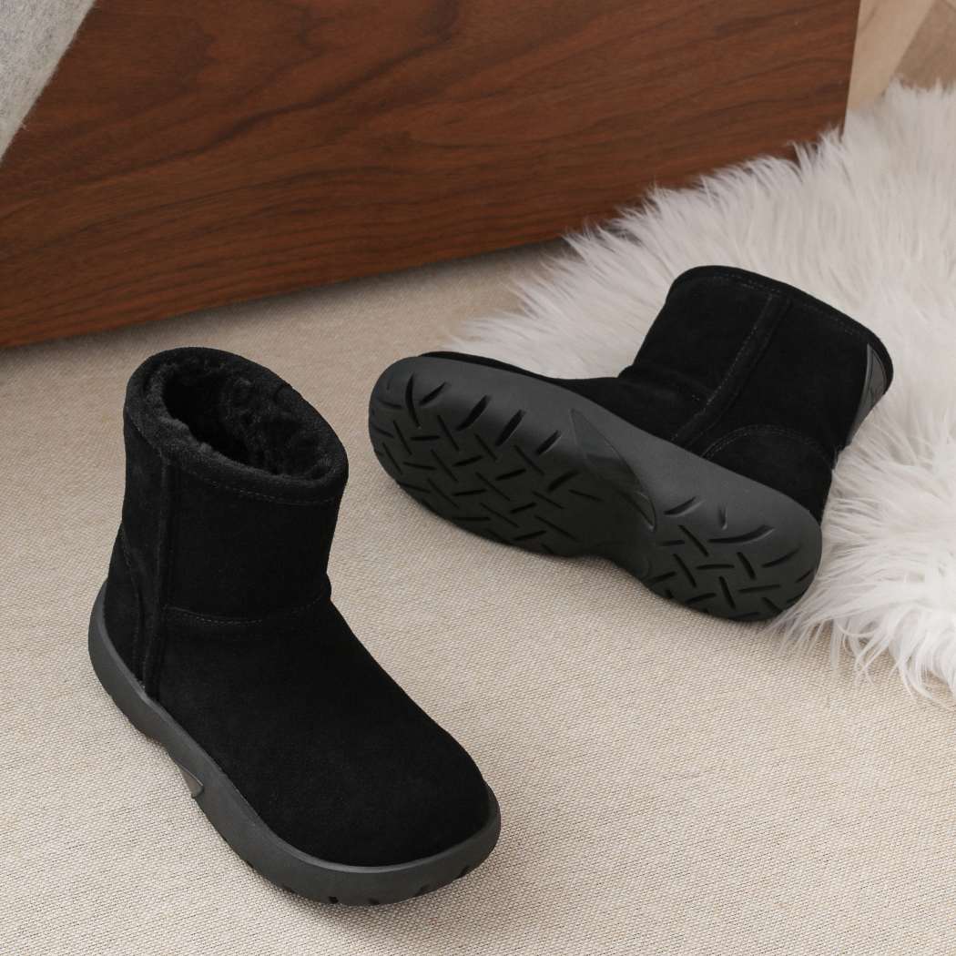 AUSTRALIAN SHEPHERD® UGG Boots Sheepskin Wool Mid Calf Chunky Short Classic Salma AS 3071
