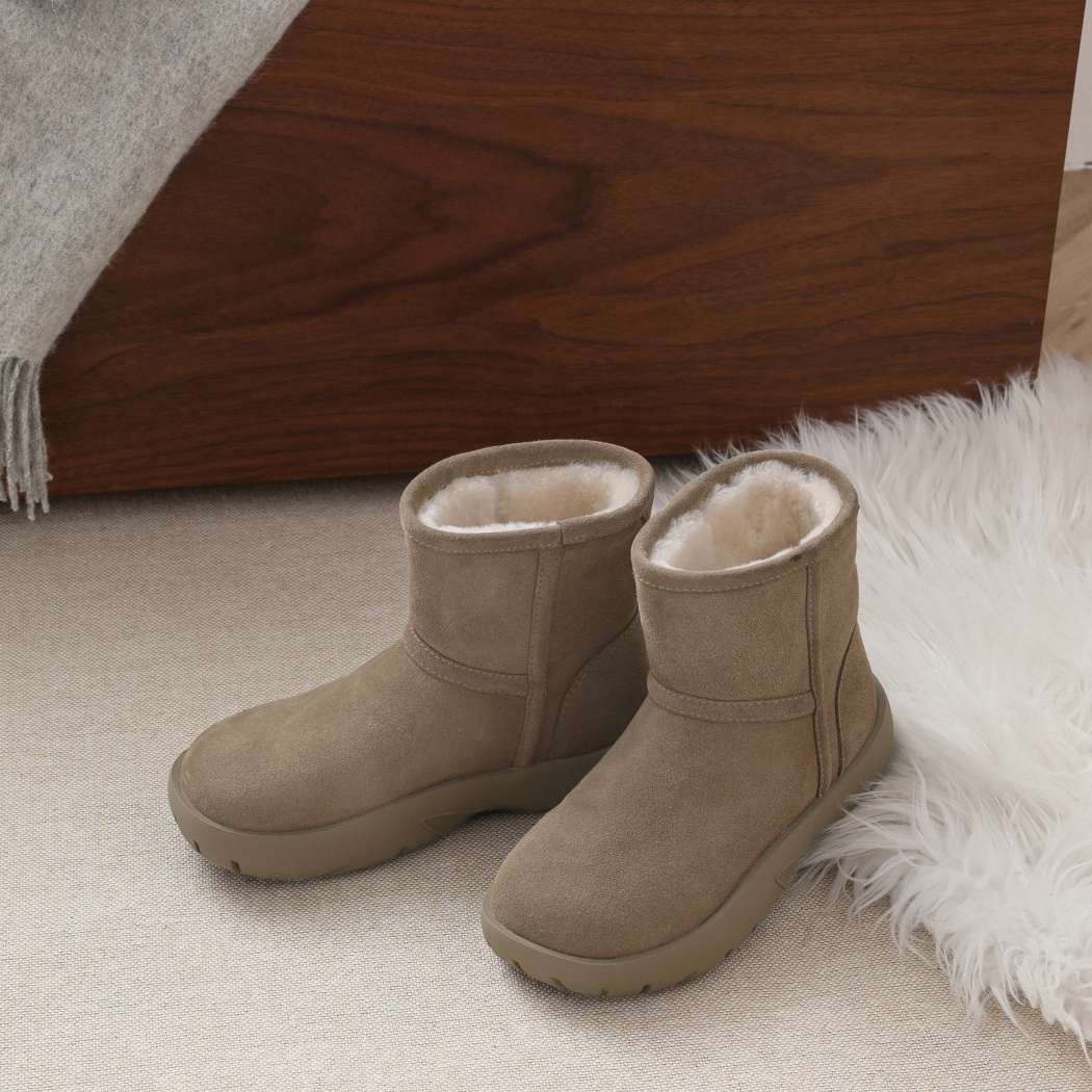AUSTRALIAN SHEPHERD® UGG Boots Sheepskin Wool Mid Calf Chunky Short Classic Salma AS 3071
