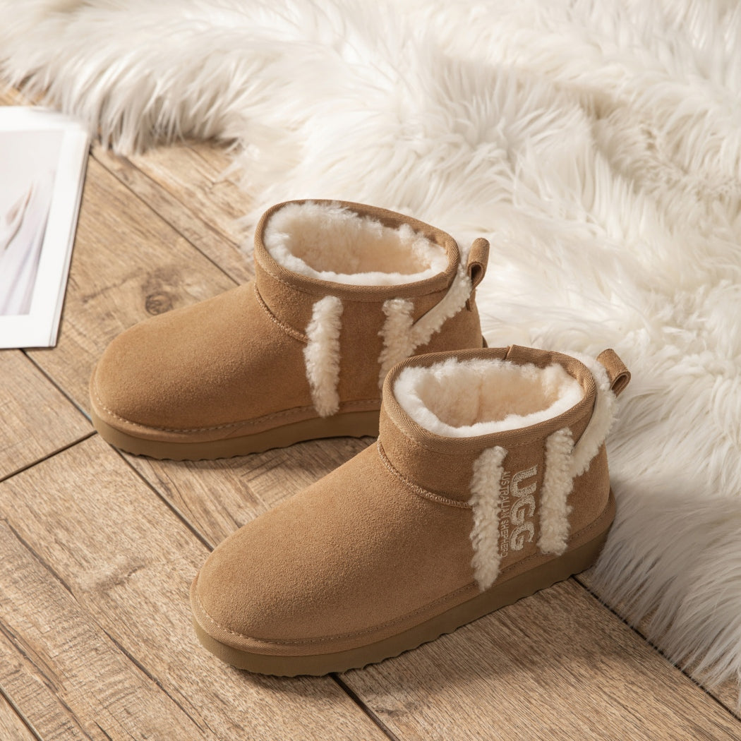 AUSTRALIAN SHEPHERD® UGG Boots Sheepskin Wool Shearling Lined Ankle Ultra Mini Darby AS 3077
