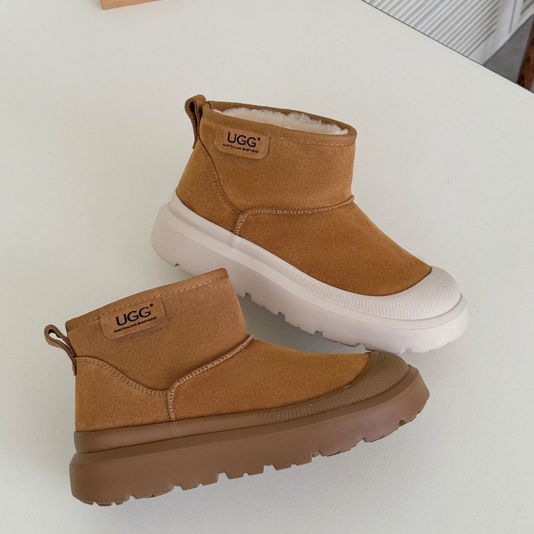 Australian Shepherd® UGG Boots Sheepskin Wool Ankle Chunky Harrison AS 3080