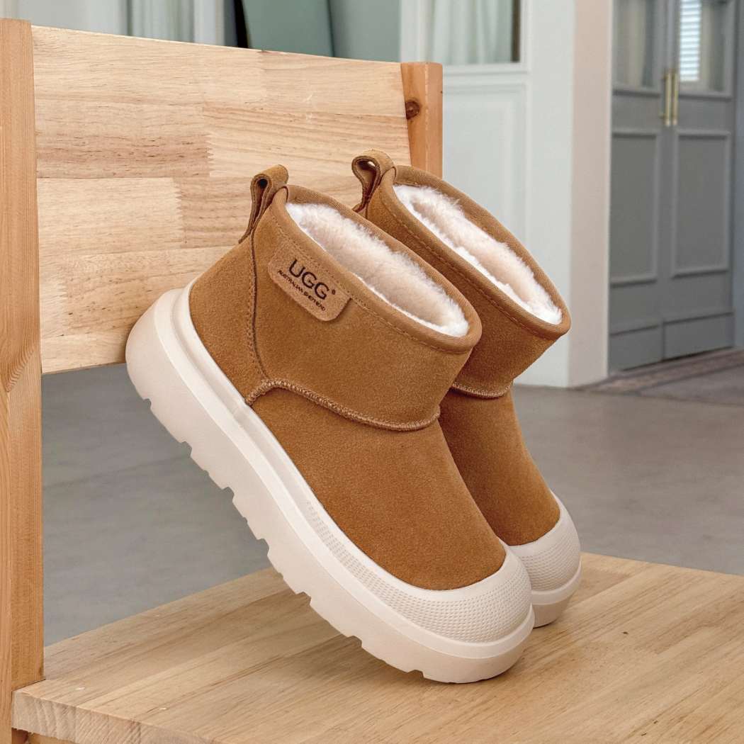 Australian Shepherd® UGG Boots Sheepskin Wool Ankle Chunky Harrison AS 3080