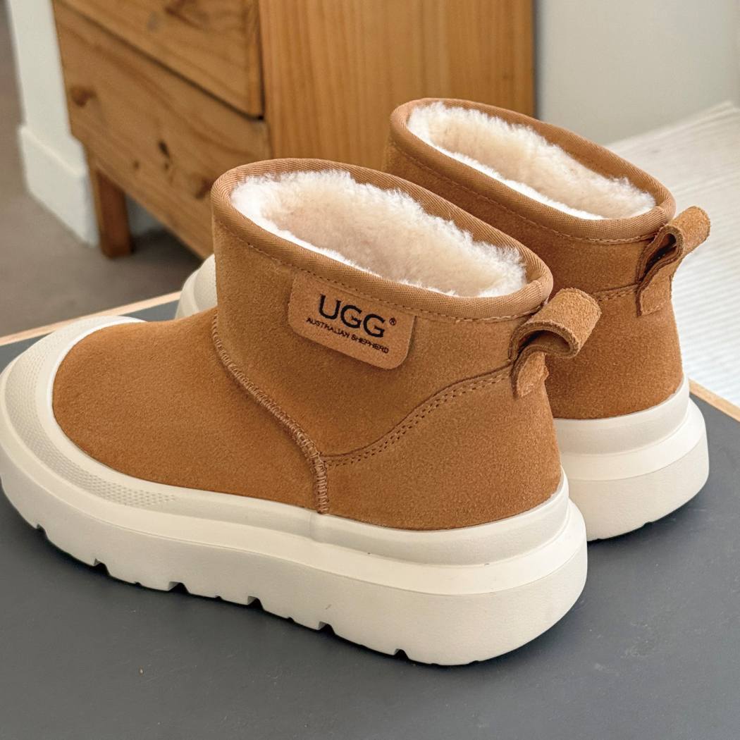 Australian Shepherd® UGG Boots Sheepskin Wool Ankle Chunky Harrison AS 3080