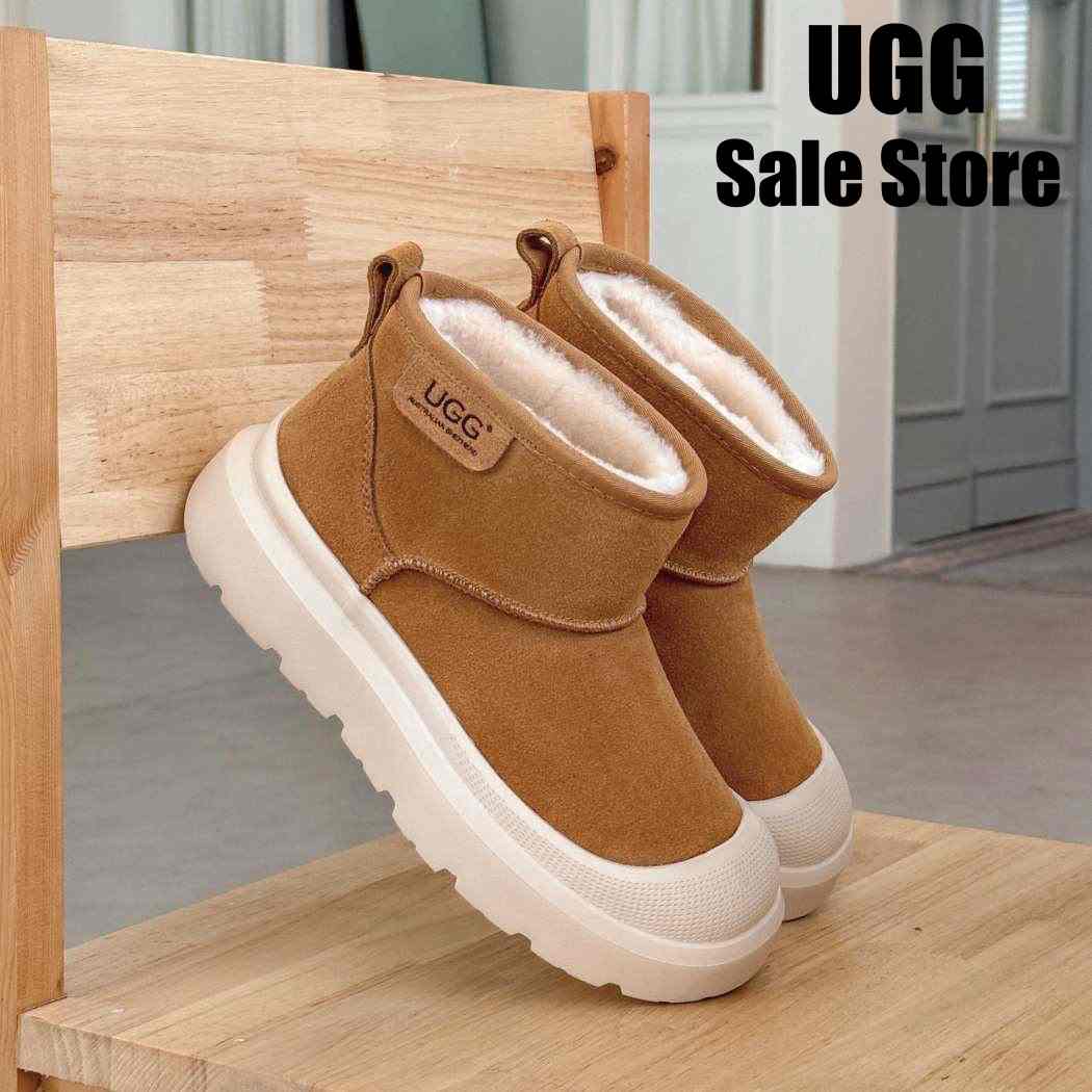Australian Shepherd® UGG Boots Sheepskin Wool Ankle Chunky Harrison AS 3080