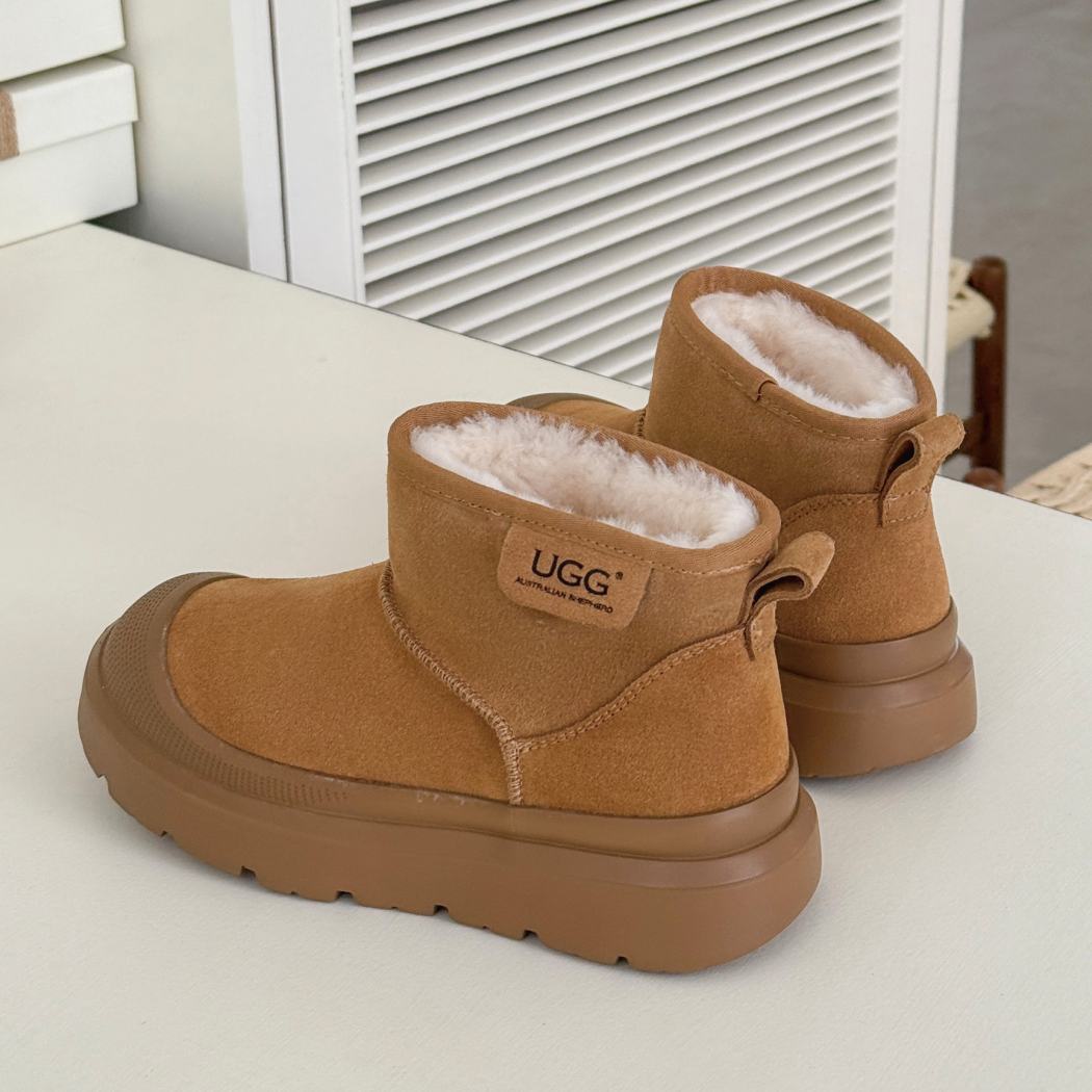 Australian Shepherd® UGG Boots Sheepskin Wool Ankle Chunky Harrison AS 3080