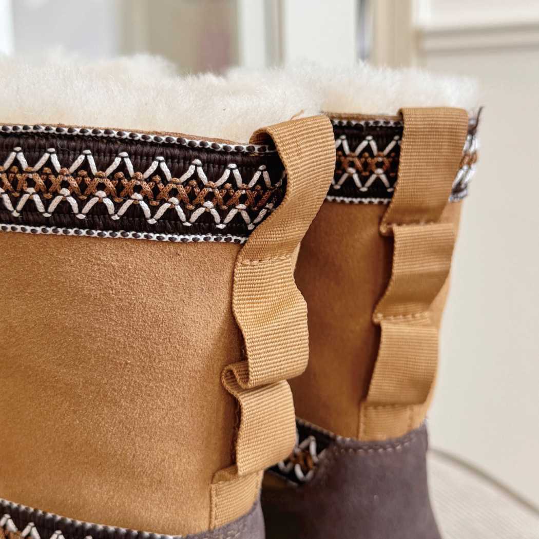 AUSTRALIAN SHEPHERD® UGG Platform Boots Chestnut AS 3098