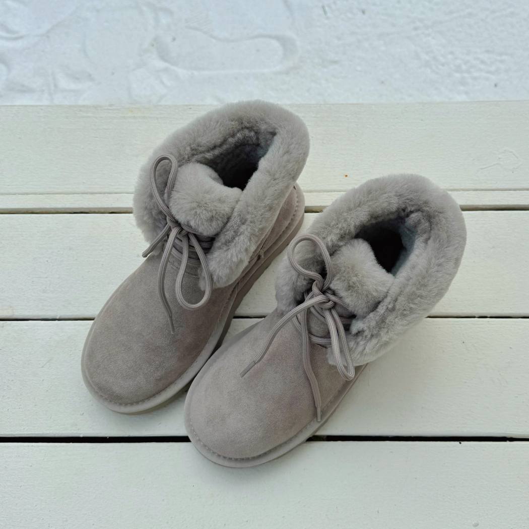 AUSTRALIAN SHEPHERD® UGG Boots Women Sheepskin Wool Lace Up Dreva AS 3120