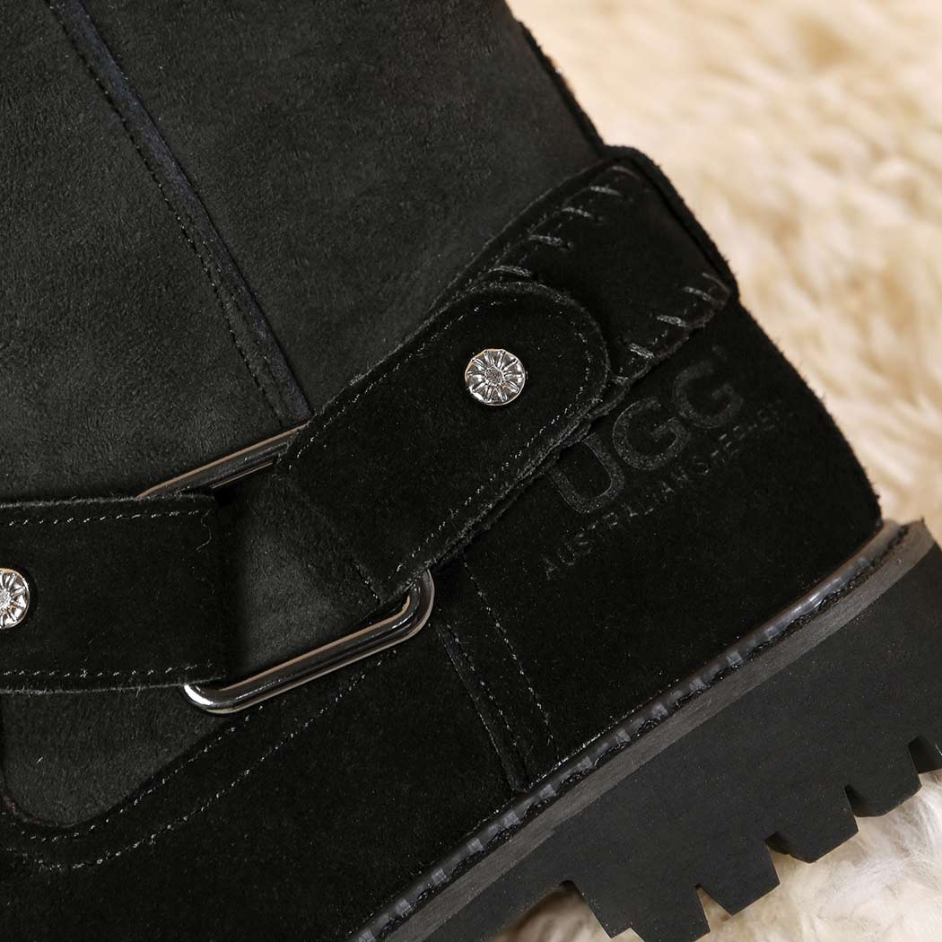 AUSTRALIAN SHEPHERD® UGG Boots Women Sheepskin Wool Mid-Calf Sarah AS 4003