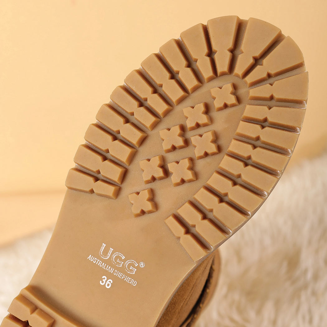 AUSTRALIAN SHEPHERD® UGG Boots Women Sheepskin Wool Mid-Calf Sarah AS 4003