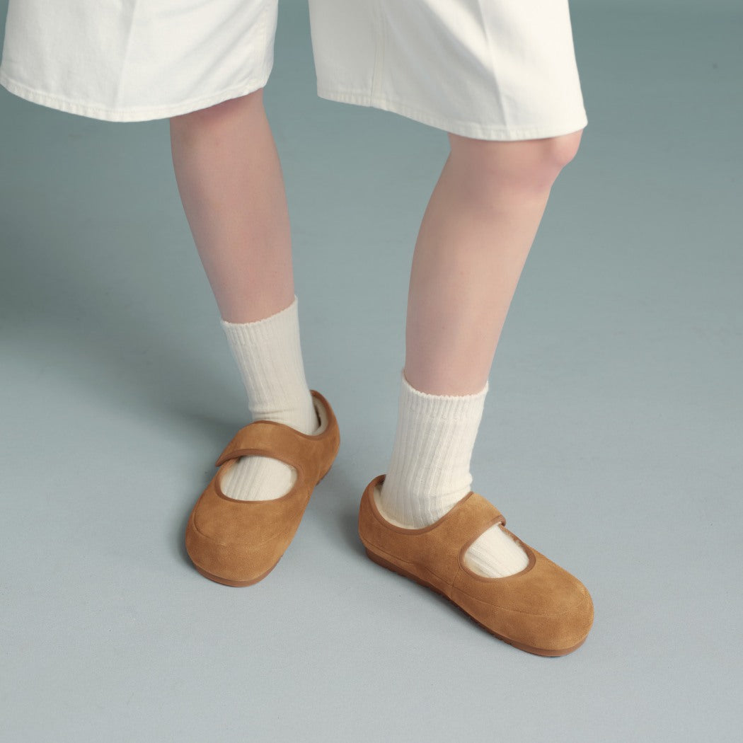 AUSTRALIAN SHEPHERD® UGG Slippers Sheepskin Wool Adjustable Strap Mary Jane Millie AS 7022