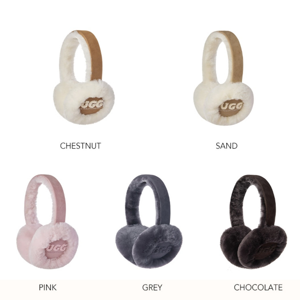 AUSTRALIAN SHEPHERD® UGG Women Sheepskin Wool Cloud Earmuff ASA 039