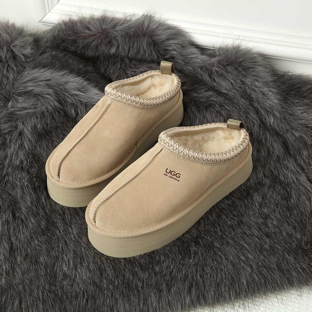 DK UGG Fynn Women Platform Tazzy Slippers DK 117