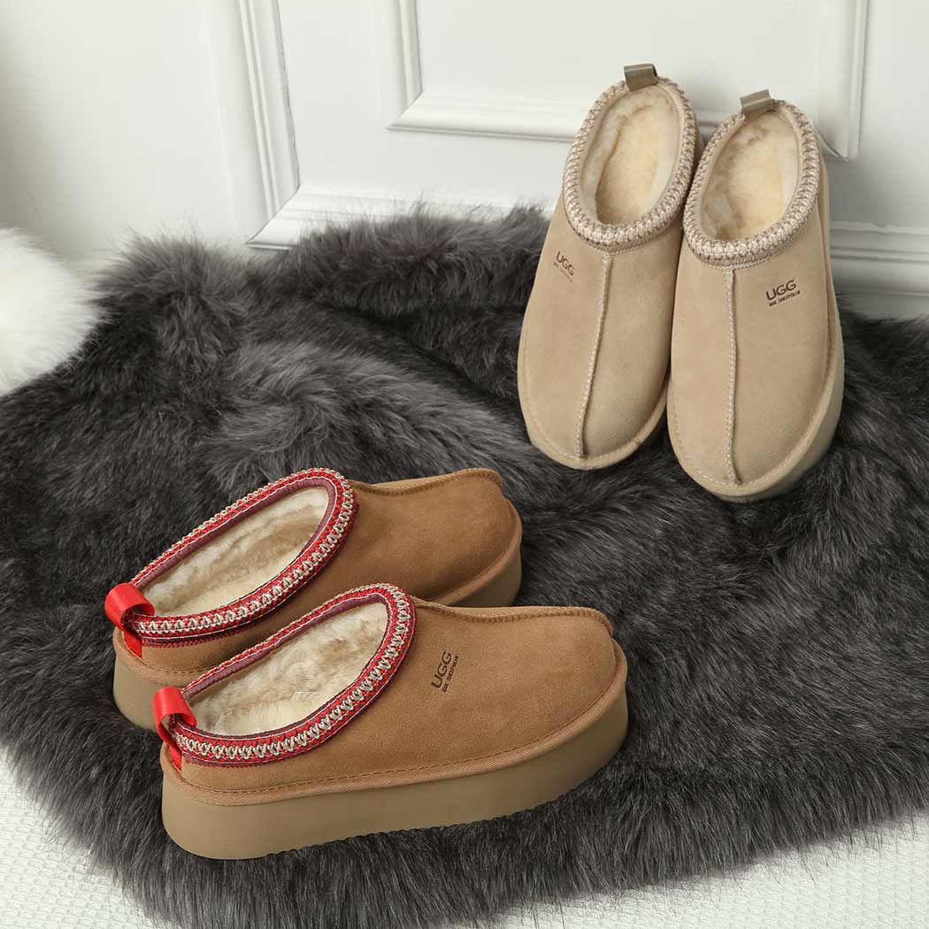 DK UGG Fynn Women Platform Tazzy Slippers DK 117