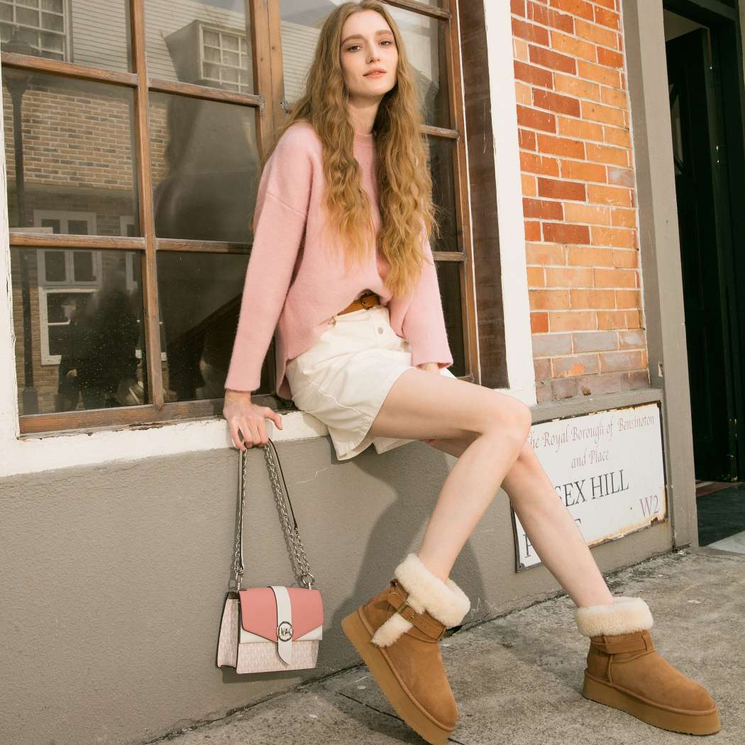 DK UGG Platform Shearling Boot 154
