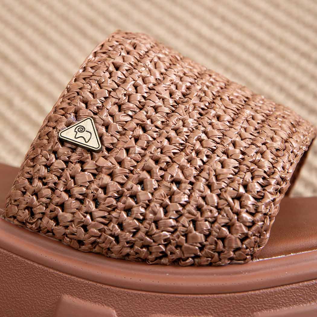 EVERAU® Women Woven Chunky Platform Sandals ea2050