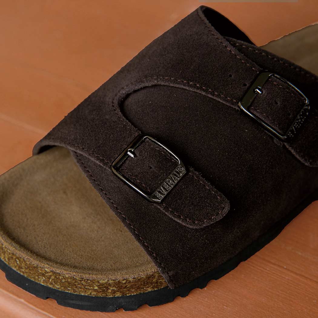 EVERAU® Adjustable Strap Slip-on Summer Sandal Slides Alexis EA 2052