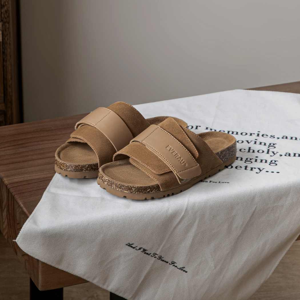 EVERAU® Adjustable Strap Slip-on Summer Sandal Slides Terrain EA 2054