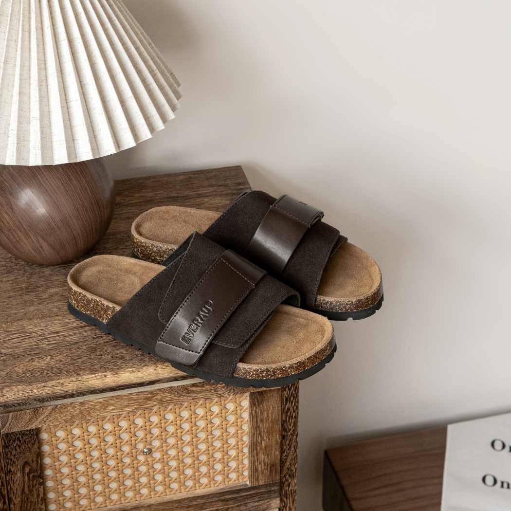 EVERAU® Adjustable Strap Slip-on Summer Sandal Slides Terrain EA 2054
