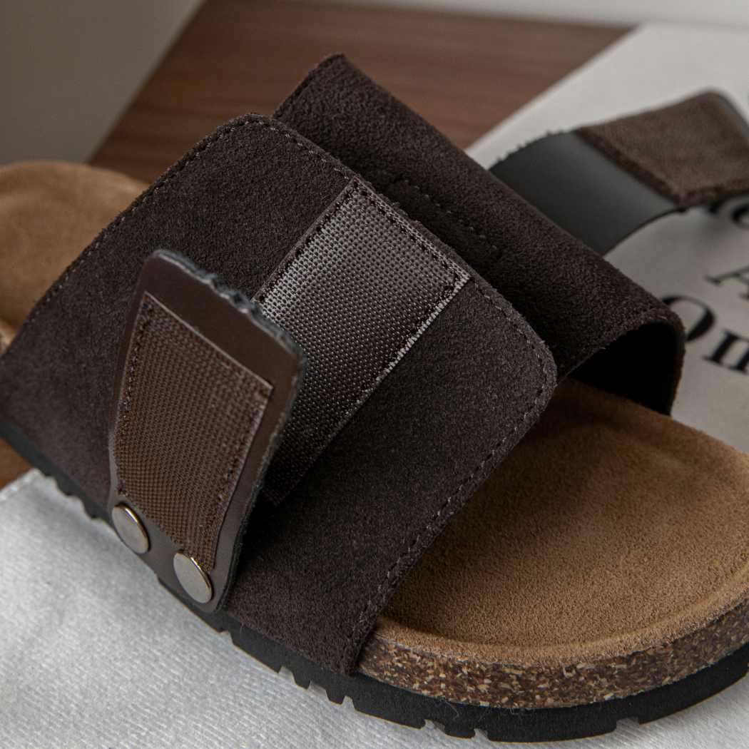 EVERAU® Adjustable Strap Slip-on Summer Sandal Slides Terrain EA 2054