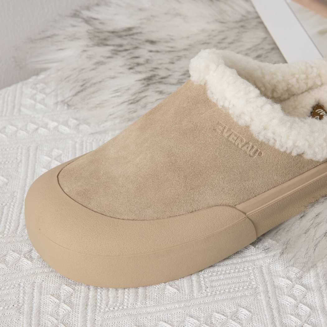 EVERAUĀ® UGG Slippers Sheepskin Wool Scuff Staney EA 2060