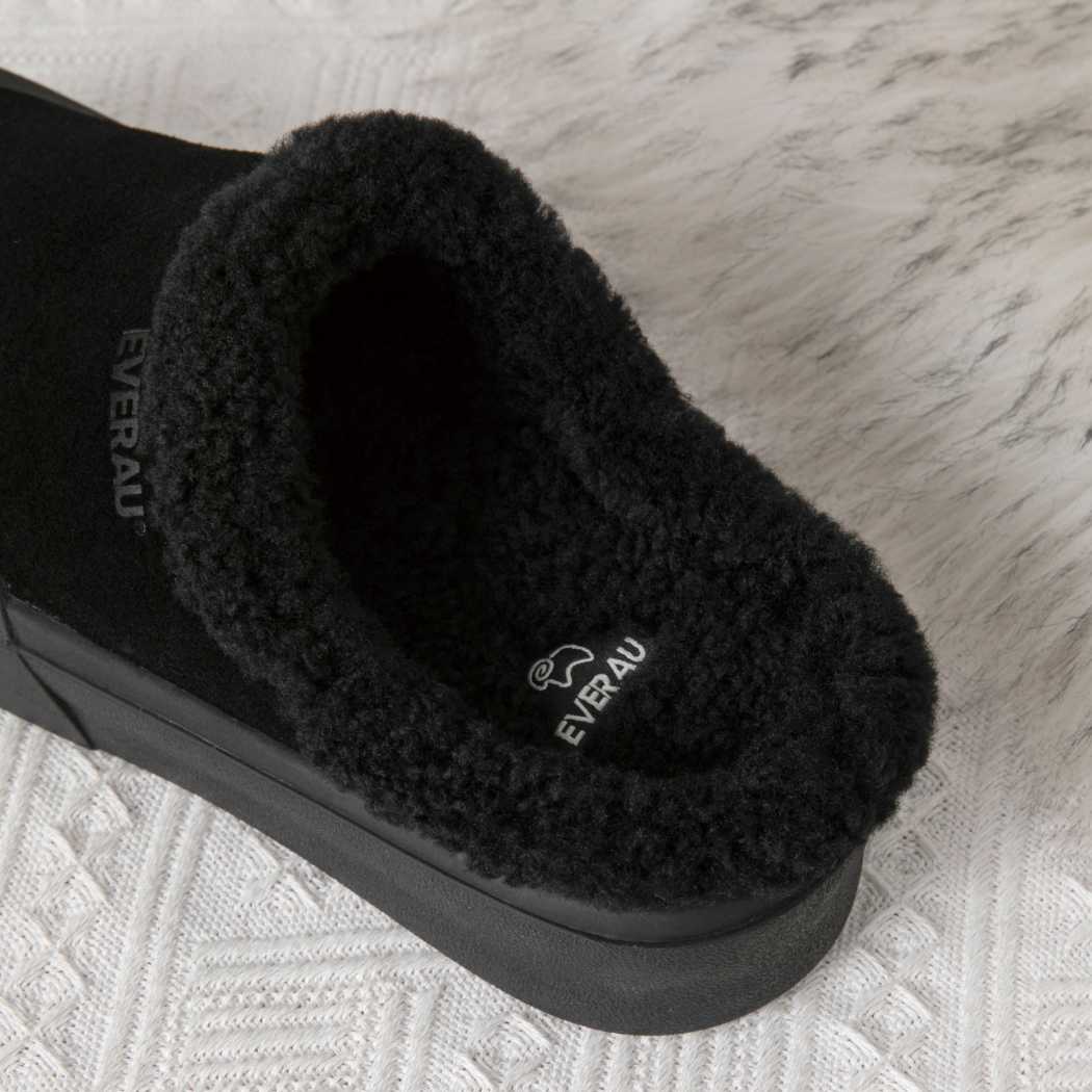 EVERAUĀ® UGG Slippers Sheepskin Wool Scuff Staney EA 2060