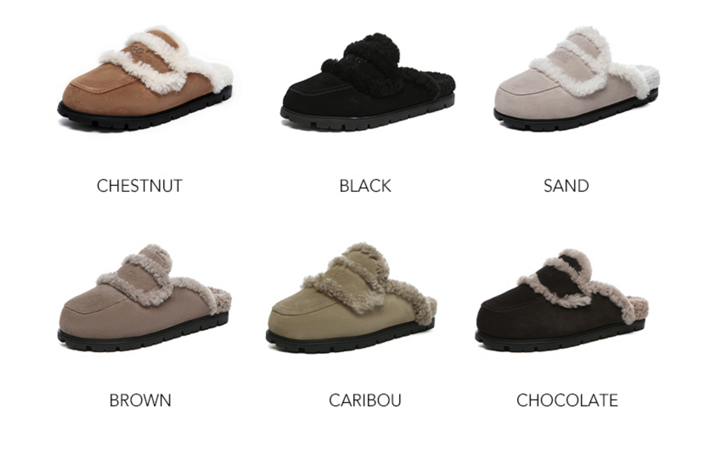 AUSTRALIAN SHEPHERD® UGG Slippers Women Sheepskin Wool Shearling Lined Remi AS 2054