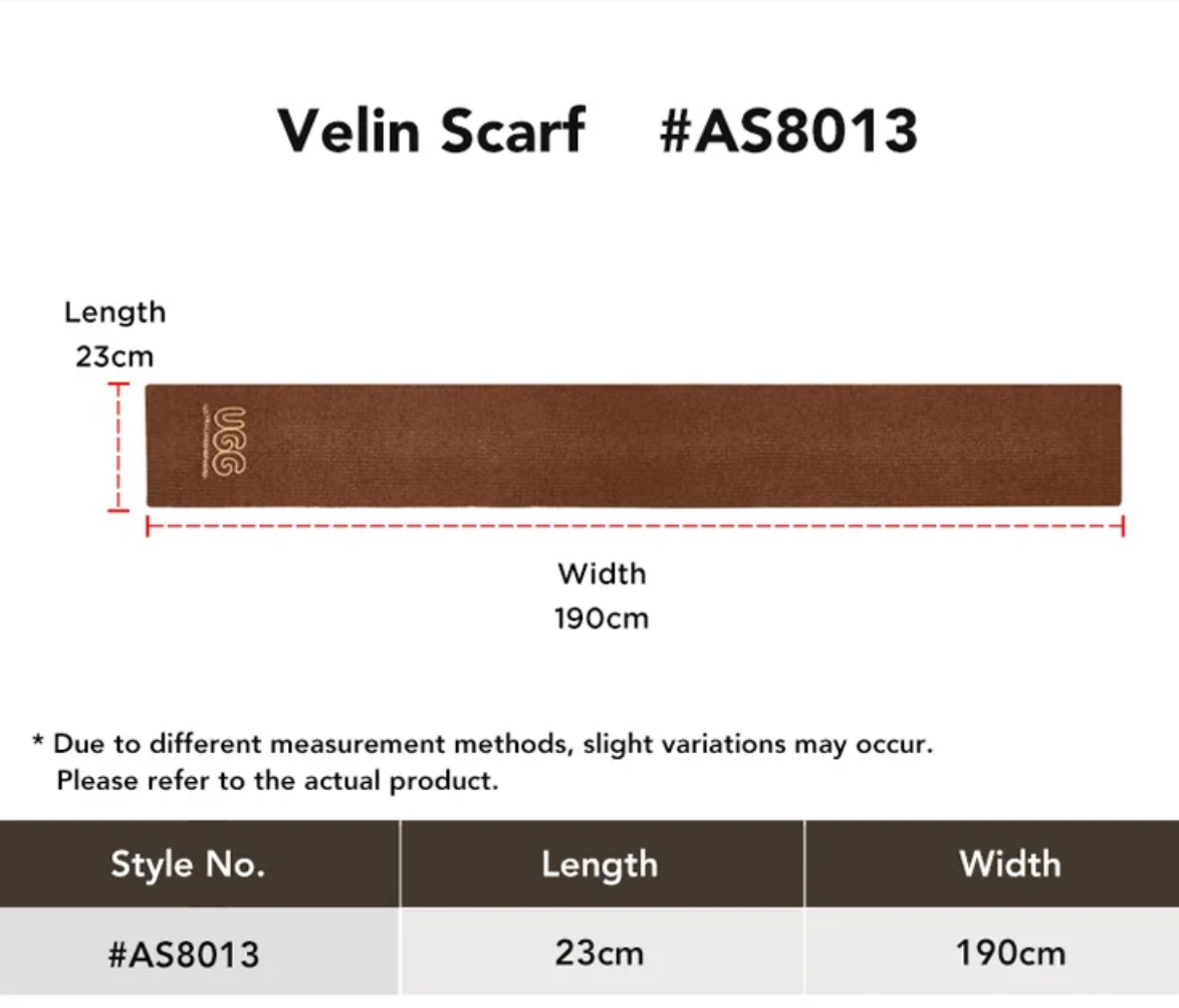 AUSTRALIAN SHEPHERD® 100% Wool Scarf Velin AS 8013