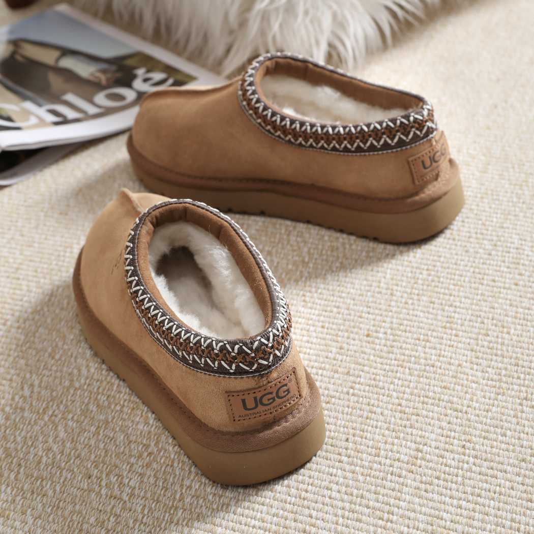 AUSTRALIAN SHEPHERD® UGG Slippers Sheepskin Wool Ankle Tazzy Hippie AS 2061