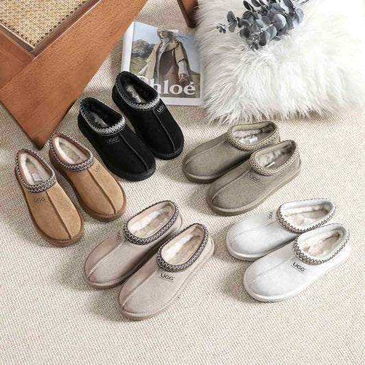 AUSTRALIAN SHEPHERD® UGG Slippers Sheepskin Wool Ankle Tazzy Hippie AS 2061