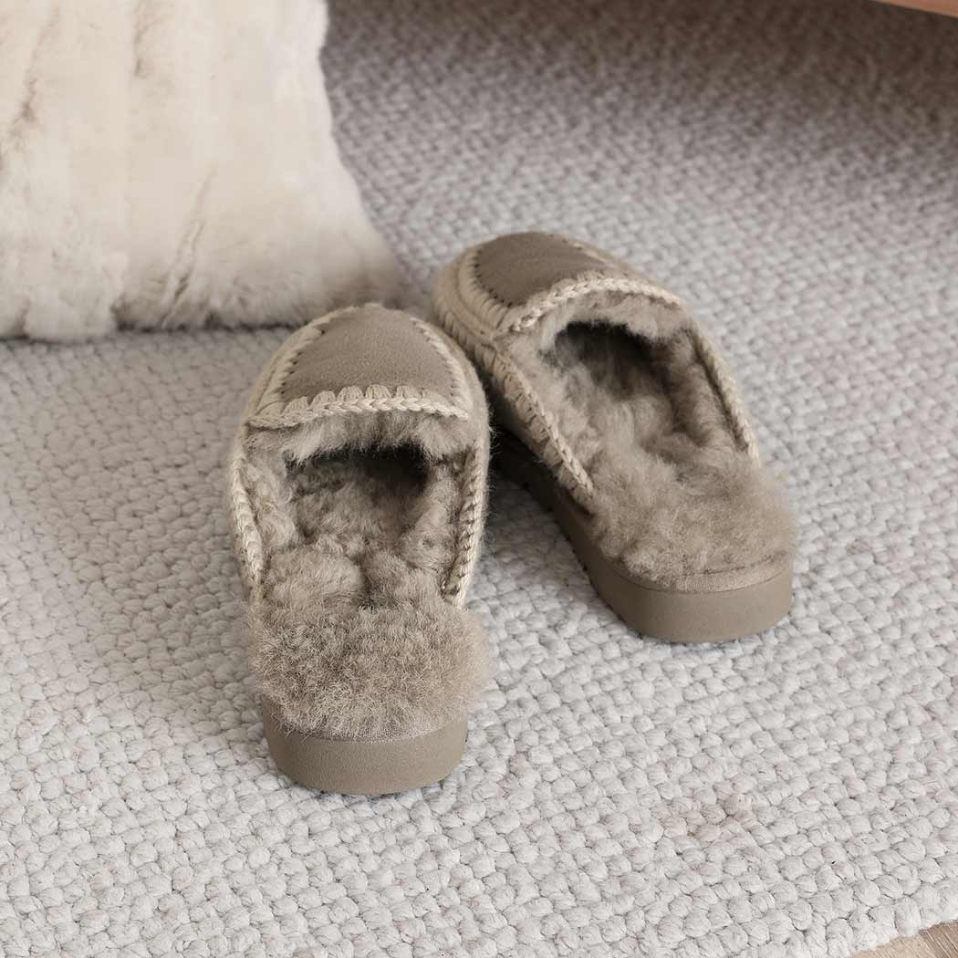 AUSTRALIAN SHEPHERD® UGG Slippers Women Sheepskin Wool Knitted Sophia AS 2072