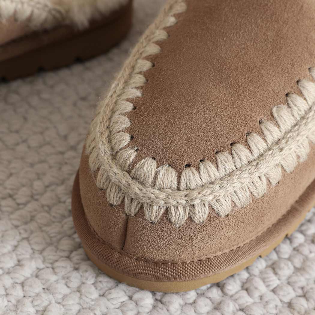 AUSTRALIAN SHEPHERD® UGG Slippers Women Sheepskin Wool Knitted Sophia AS 2072