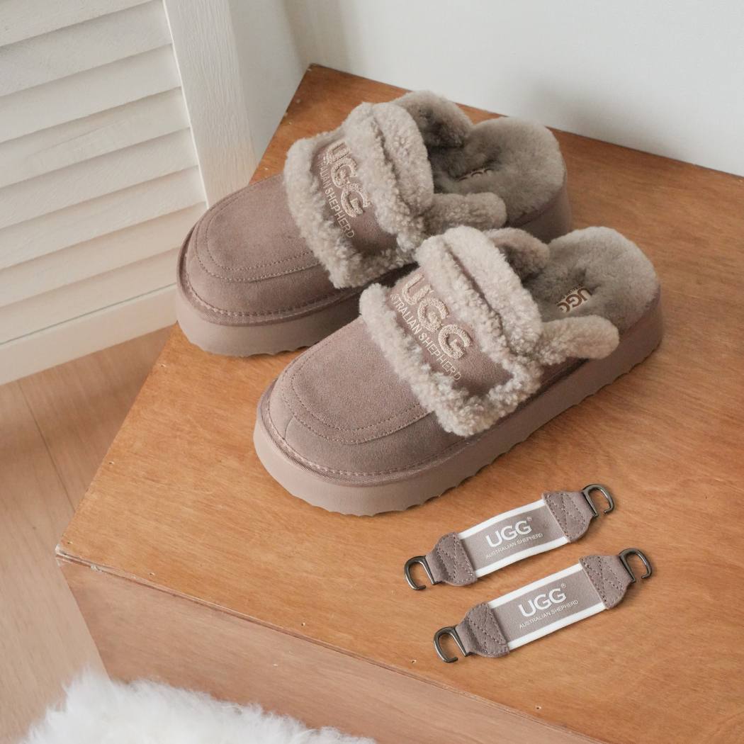 AUSTRALIAN SHEPHERD® UGG Slippers Women Removable Strap Slingback Platform Rilee AS 2090