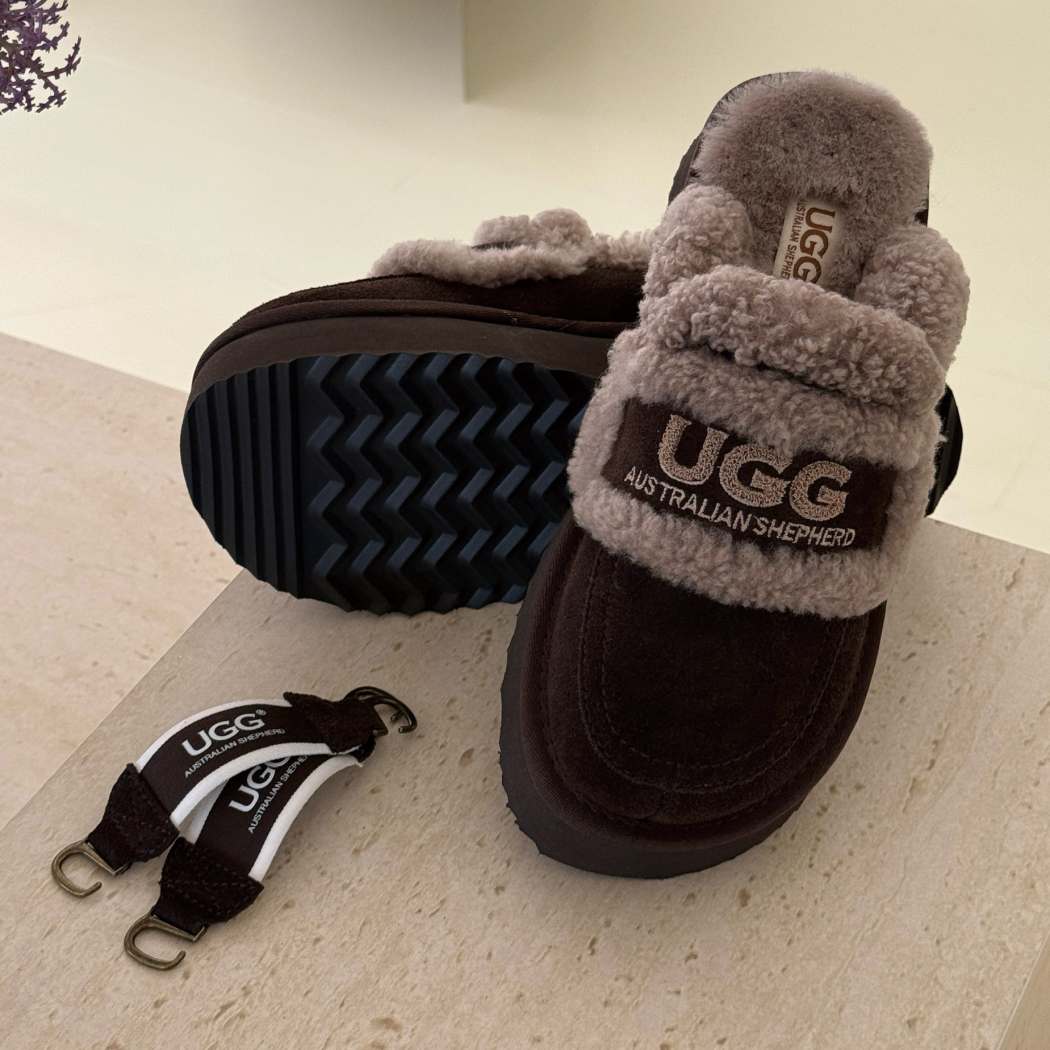 AUSTRALIAN SHEPHERD® UGG Slippers Women Removable Strap Slingback Platform Rilee AS 2090