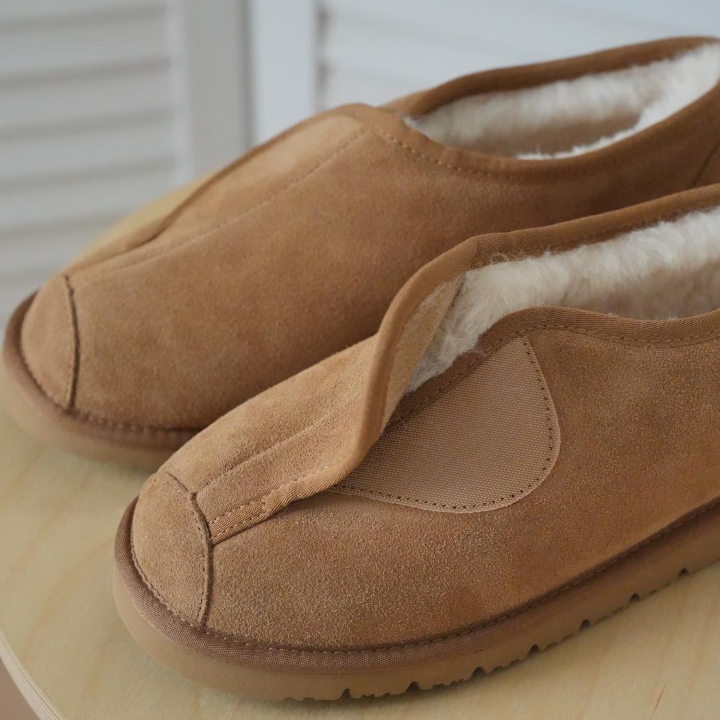 AUSTRALIAN SHEPHERD® UGG Slippers Sheepskin Wool Adjustable Tristen AS 2095